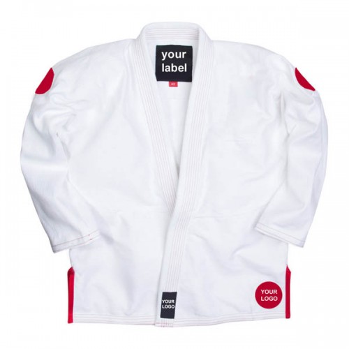 WHITE CUSTOMIZED BJJ GI